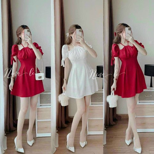 [🛒🇻🇳]Đầm cổ yếm tay cột nơ duyên dáng – , SKU – 13288828593 – sendo.vn 🇻🇳🛒Top1Shop🛒 🇻🇳Top1Vietnam🇻🇳 🛍🛒🇻🇳