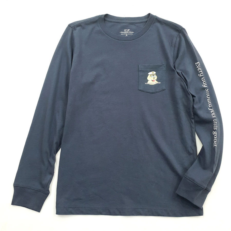 [🛒🇻🇳][40kg-70kg] Áo tay dài cho bé và người lớn vải thun cotton hàng VN xuất xịn màu xanh đen hình cún – The Childrens Place , SKU – AD205-17 – besanhdieu.com 🇻🇳🛒Top1Shop🛒 🇻🇳Top1Vietnam🇻🇳 🛍🛒🇻🇳