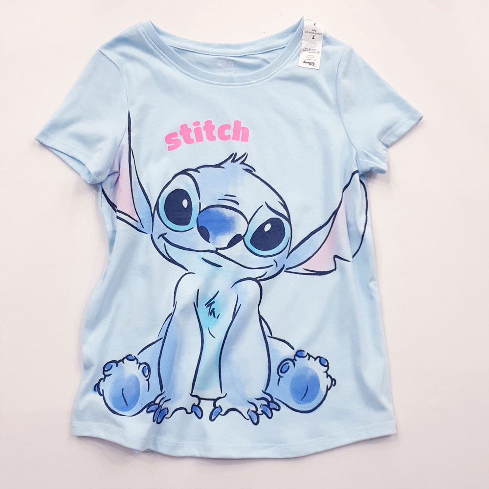 [🛒🇻🇳][30kg-35kg] Áo tay bé gái hoạt hình Disney hàng VN xuất xịn màu xanh Stitch – Jumping Beans , SKU – AN508-37 – besanhdieu.com 🇻🇳🛒Top1Shop🛒 🇻🇳Top1Vietnam🇻🇳 🛍🛒🇻🇳