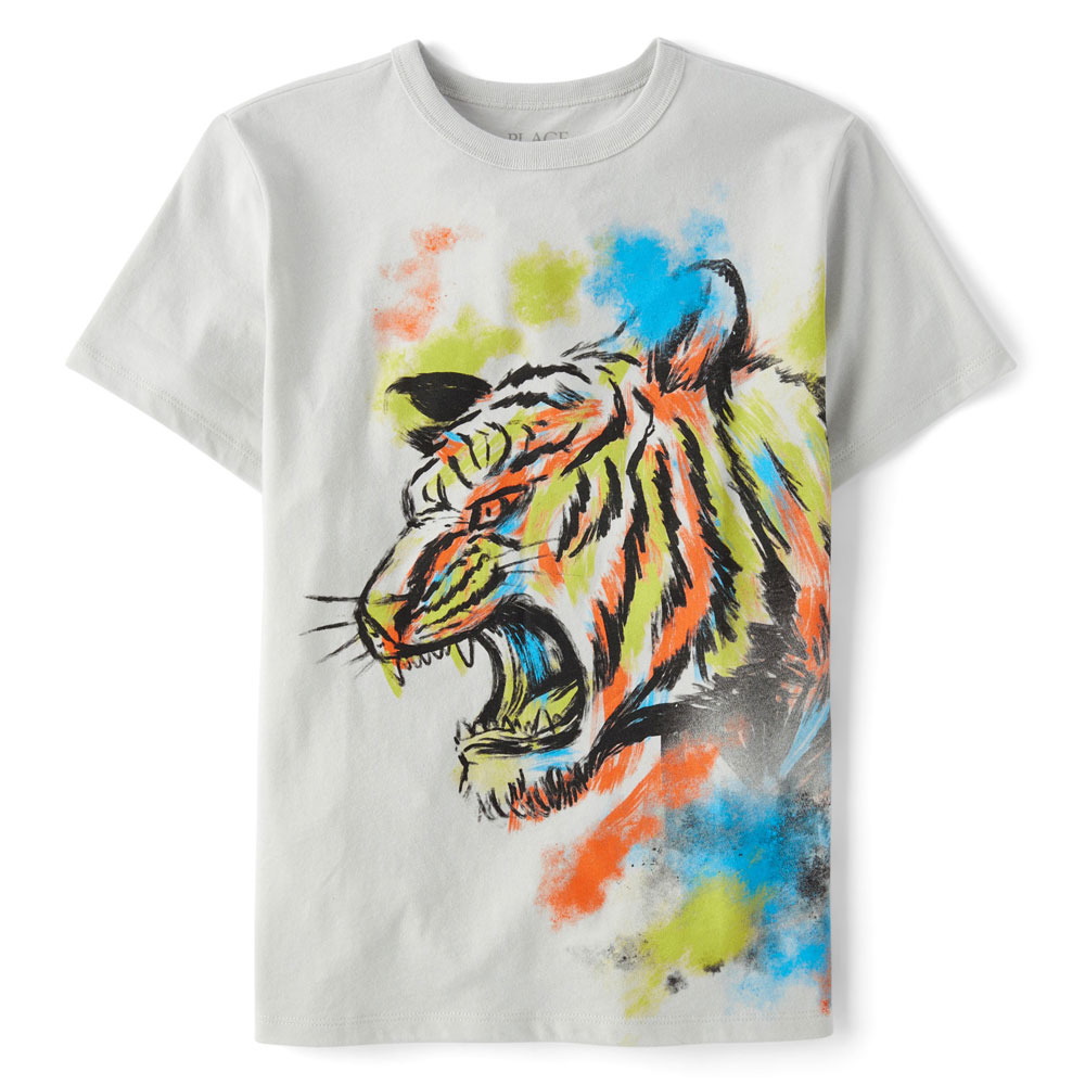 [🛒🇻🇳][22kg-55kg] Áo thun bé trai vải thun cotton hàng VN xuất xịn cho bé màu xám hình hổ – The Childrens Place , SKU – AN510-18 – besanhdieu.com 🇻🇳🛒Top1Shop🛒 🇻🇳Top1Vietnam🇻🇳 🛍🛒🇻🇳