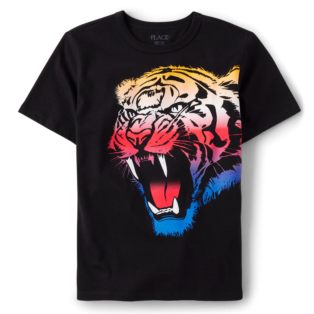 [🛒🇻🇳][18kg-55kg] Áo thun bé trai vải thun cotton hàng VN xuất xịn cho bé màu đen hình hổ – The Childrens Place , SKU – AN510-21 – besanhdieu.com 🇻🇳🛒Top1Shop🛒 🇻🇳Top1Vietnam🇻🇳 🛍🛒🇻🇳