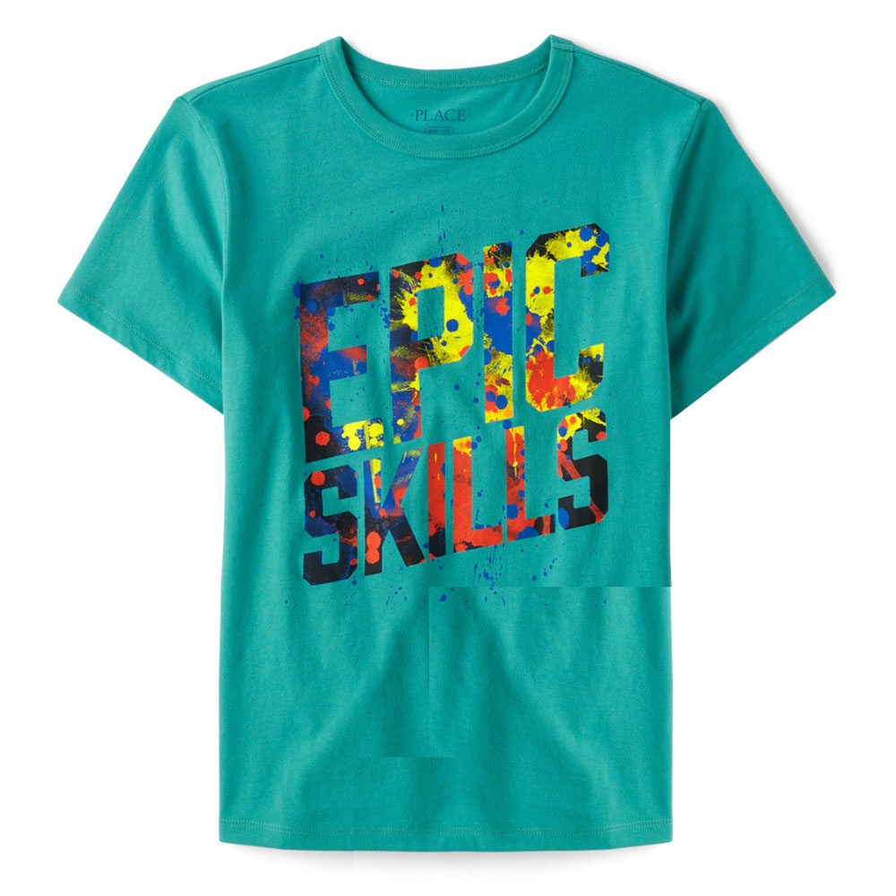 [🛒🇻🇳][22kg-55kg] Áo thun bé trai vải thun cotton hàng VN xuất xịn cho bé màu xanh Epic – The Childrens Place , SKU – AN510-25 – besanhdieu.com 🇻🇳🛒Top1Shop🛒 🇻🇳Top1Vietnam🇻🇳 🛍🛒🇻🇳