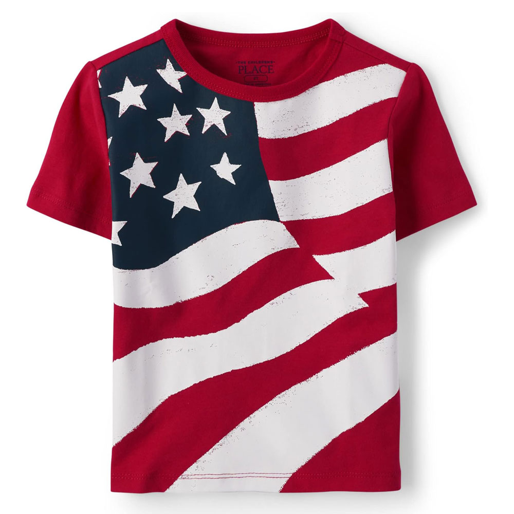 [🛒🇻🇳][22kg-55kg] Áo thun bé trai vải thun cotton hàng VN xuất xịn cho bé màu đỏ cờ Mỹ – The Childrens Place , SKU – AN510-26 – besanhdieu.com 🇻🇳🛒Top1Shop🛒 🇻🇳Top1Vietnam🇻🇳 🛍🛒🇻🇳