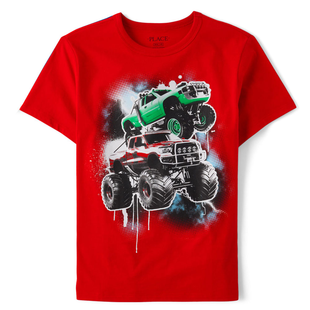 [🛒🇻🇳][28kg-45kg] Áo thun bé trai vải thun cotton hàng VN xuất xịn cho bé màu đỏ hình xe – The Childrens Place , SKU – AN510-29 – besanhdieu.com 🇻🇳🛒Top1Shop🛒 🇻🇳Top1Vietnam🇻🇳 🛍🛒🇻🇳