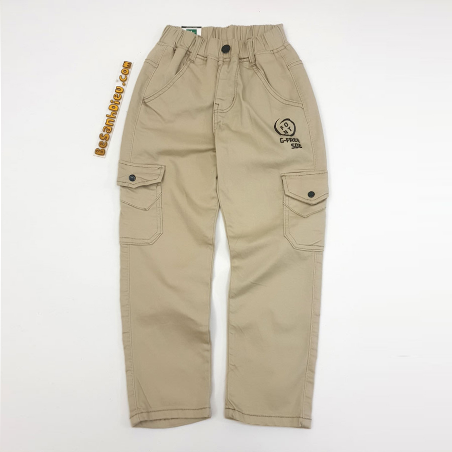 [🛒🇻🇳][28kg-36kg] Quần kaki dài cho bé vải dày mềm rất đẹp hàng VN từ 28kg đến 42kg màu kem – Thời trang trẻ em Bé Sành Điệu , SKU – QD306-1 – besanhdieu.com 🇻🇳🛒Top1Shop🛒 🇻🇳Top1Vietnam🇻🇳 🛍🛒🇻🇳