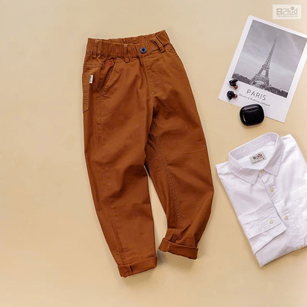[🛒🇻🇳][23kg-55kg] Quần kaki dài lưng thun vải co giãn mềm đẹp màu nâu đỏ – , SKU – QD317-4 – besanhdieu.com 🇻🇳🛒Top1Shop🛒 🇻🇳Top1Vietnam🇻🇳 🛍🛒🇻🇳