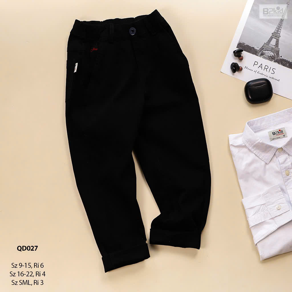 [🛒🇻🇳][22kg-55kg] Quần kaki dài lưng thun vải co giãn mềm đẹp màu đen – , SKU – QD317-6 – besanhdieu.com 🇻🇳🛒Top1Shop🛒 🇻🇳Top1Vietnam🇻🇳 🛍🛒🇻🇳