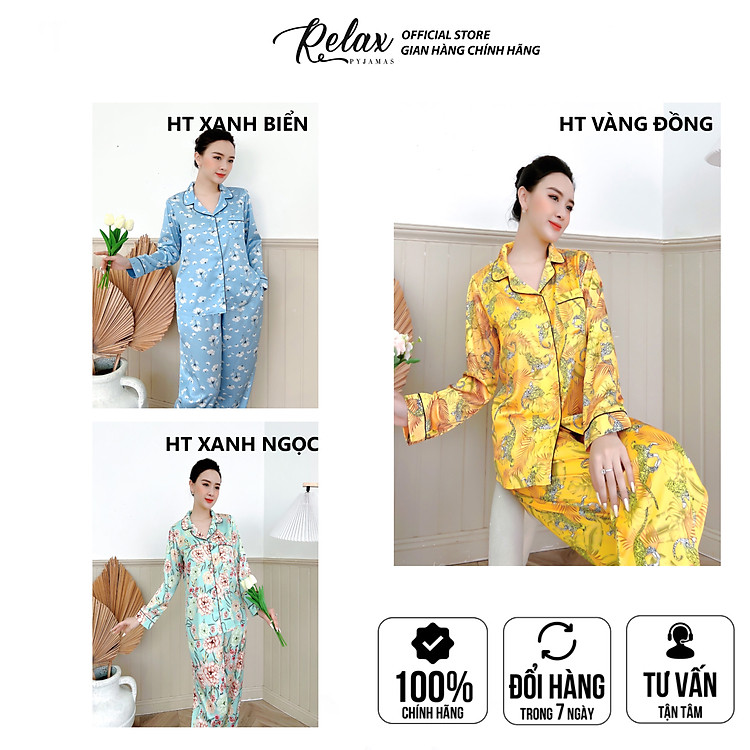 [🛒🇻🇳]Đồ Bộ Pyjama, Đồ mặc nhà nữ Lụa Pháp cao cấp, mềm mịn, thoáng mát – HW1004 – RELAX – Relax , SKU – 9037948363642 – tiki.vn 🇻🇳🛒Top1Shop🛒 🇻🇳Top1Vietnam🇻🇳 🛍🛒🇻🇳
