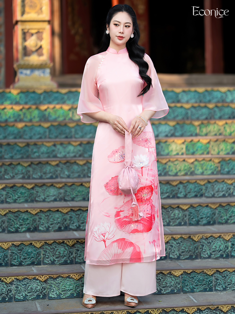 [🛒🇻🇳]Set áo dài cách tân nữ đính kết Econice Yên Đan – EcoNice , SKU – – unifriend.vn 🇻🇳🛒Top1Shop🛒 🇻🇳Top1Vietnam🇻🇳 🛍🛒🇻🇳