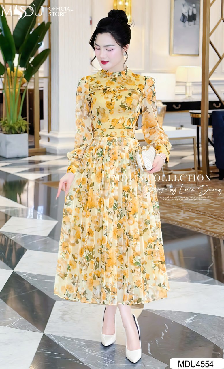 [🛒🇻🇳]Váy Thiết Kế MDU4554 Tay Dài Cổ Cao Thanh Lịch – , SKU – – mdufashion.com 🇻🇳🛒Top1Shop🛒 🇻🇳Top1Vietnam🇻🇳 🛍🛒🇻🇳