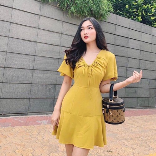 [🛒🇻🇳]Đầm vàng đuôi cá rút cổ (kèm hình thật) – , SKU – 3504068639 – sendo.vn 🇻🇳🛒Top1Shop🛒 🇻🇳Top1Vietnam🇻🇳 🛍🛒🇻🇳