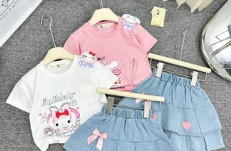[???]  HTB STORE Chuyên Thời Trang Trẻ Em  ?‍?❤️️?⭐️ sét bộ cho bé gái
Áo cooton mềm mát ảnh ép kèm phụ kiện thỏ bông + chân váy bò tầng kèm tim thêu có kèm lót trong
Ri 1/10/10-30kg
#165k
, shares-0✔️ , likes-0❤️️ , date-2024-07-28 00:46:10????????