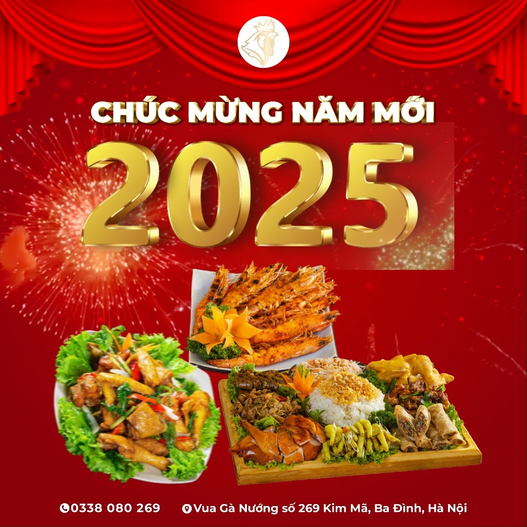 [🆕🇻🇳] Vua Gà Nướng – Thương Hiệu Gà Ngon 🍔 Top1Food 🍜 CHÚC MỪNG NĂM MỚI 2025

 Tết đã gõ cửa, không khí rộn ràng khắp mọi nẻo đường mang theo bao niềm vui và hạnh phúc. Đây là thời khắc tuyệt vời để chúng ta c , shares-0✔️ , likes-0❤️️ , date-2025-01-01 13:00:59🇻🇳🇻🇳🇻🇳📰🆕