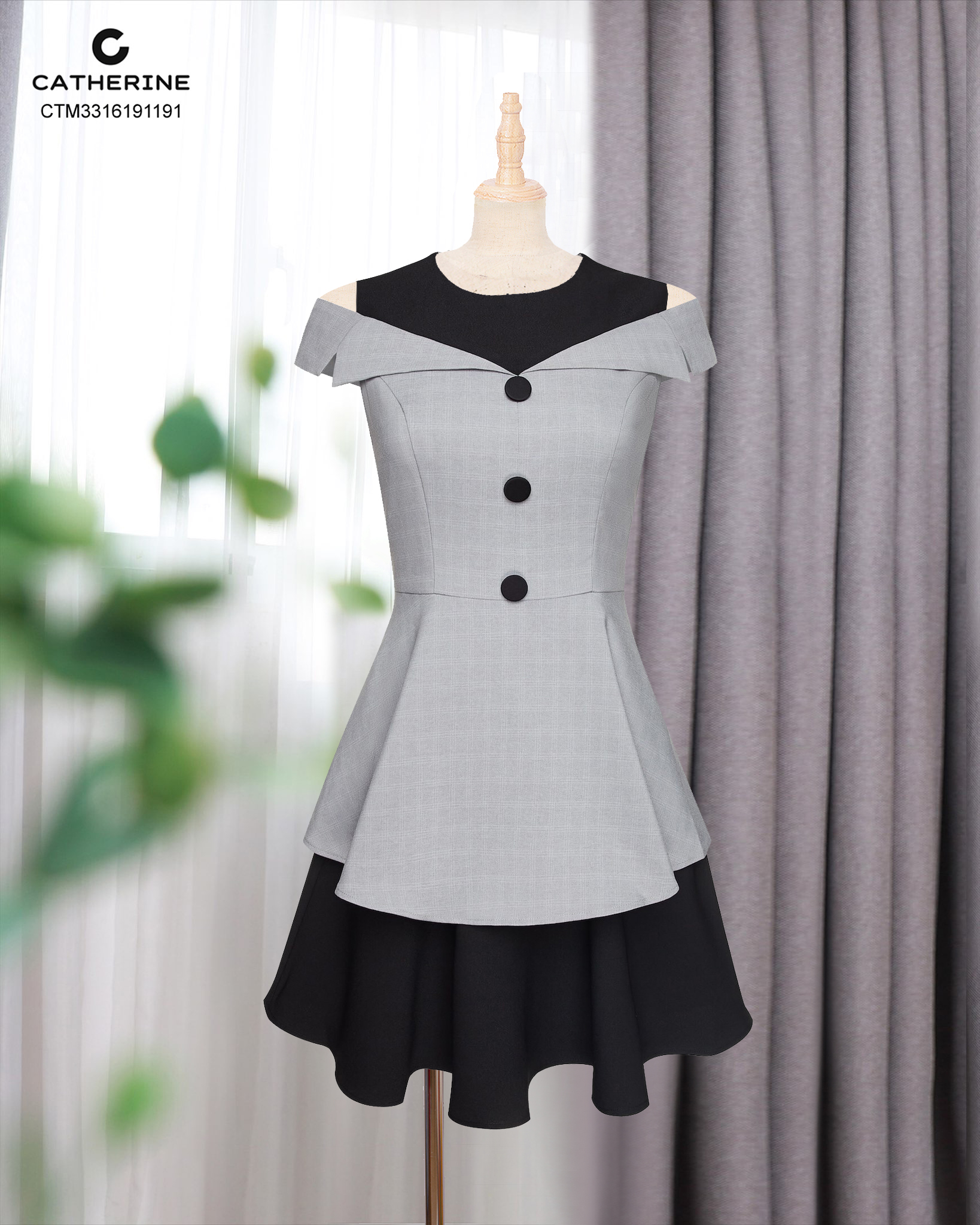 [🆕🇻🇳] CATHERINE – Thiết kế vô cùng tinh tế, tỉ mỉ trong từng chi tiết 👕 Top1Fashion 👗  𝐎𝐅𝐅 𝐓𝐎 𝟕𝟎%
Một chiếc đầm hở vai nhẹ nhàng, trẻ trung, với tone màu xám đen sang trọng.. Size: S-M-L-XL
. Dài 87-89cm
. Chất vải tuytsi caro dày dặn, mặ , shares-0✔️ , likes-0❤️️ , date-2025-01-01 01:00:11🇻🇳🇻🇳🇻🇳📰🆕