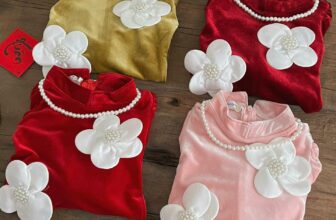 [🆕🇻🇳] Tommy baby – Quần áo sơ sinh & trẻ em 🧑‍🧒❤️️👶⭐️  Gom áo dài Nhung bé gái #179k kèm dây chuyền Ngọc trai quá xinh quá sang luôn ạÁo đính hoa trà đúng phong cách Cô Ba Sài Gòn lun nhaaa
Bảng sz:
Sz1: 11 , shares-0✔️ , likes-8❤️️ , date-2025-01-02 03:30:02🇻🇳🇻🇳🇻🇳📰🆕