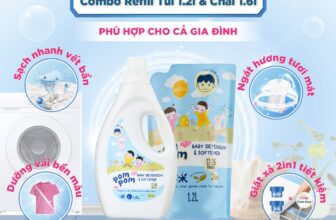 [???] Bé ơiii – Siêu thị Mẹ và Bé  ?‍?❤️️?⭐️ Nước giặt Pompom đúng là một lựa chọn tuyệt vời cho gia đình, đặc biệt là các gia đình có em bé!  Dưới đây là những điểm nổi bật của sản phẩm này:-Sạch s , shares-1✔️ , likes-1❤️️ , date-2025-01-05 03:41:57????????
