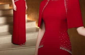 [🆕🇻🇳] CHANCOS-Đẳng Cấp Thượng Lưu – thương hiệu thời trang thiết kế cao cấp 👕 Top1Fashion 👗  𝐄́𝐒𝐓𝐄𝐕𝐎𝐍 𝐃𝐑𝐄𝐒𝐒 | 𝐑𝐄𝐆𝐈𝐍𝐀 𝐆𝐑𝐀𝐙𝐈𝐀Dáng đầm đuôi cá kết hợp cape choàng, đính kết cầu kỳ tại phần cổ và túi áo mang lại sự trẻ trung và sang trọng. Gam màu đỏ , shares-0✔️ , likes-3❤️️ , date-2025-01-04 15:59:01🇻🇳🇻🇳🇻🇳📰🆕