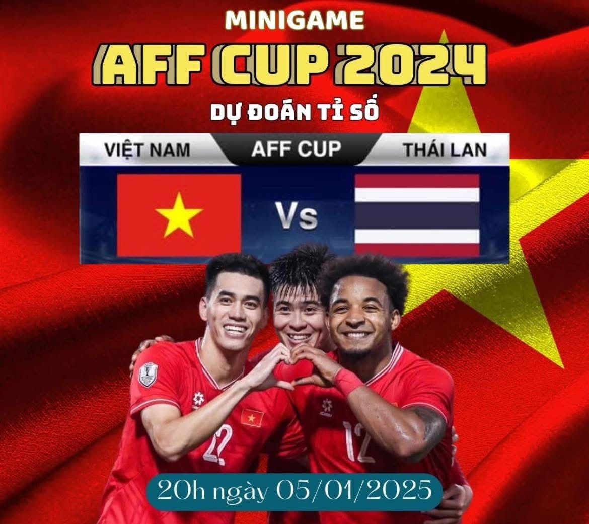 [🆕🇻🇳] JiMin Store – For Baby – Mua sắm & bán lẻ 🧑‍🧒❤️️👶⭐️  𝐃𝐔̛̣ 𝐃𝐎𝐀́𝐍 𝐓𝐈̉ 𝐒𝐎̂́ 𝐋𝐔̛𝐎̛̣𝐓 𝐕𝐄̂̀ – 𝐍𝐇𝐀̣̂𝐍 𝐐𝐔𝐀̀ 𝐓𝐔̛̀ 𝐉𝐈𝐌𝐈𝐍𝐒𝐓𝐎𝐑𝐄
Trận cầu đỉnh cao giữa Việt Nam vs Thái Lan lượt về đang đến gần,khách hàng đoán tỉ số sẽ n , shares-16✔️ , likes-23❤️️ , date-2025-01-05 22:31:45🇻🇳🇻🇳🇻🇳📰🆕