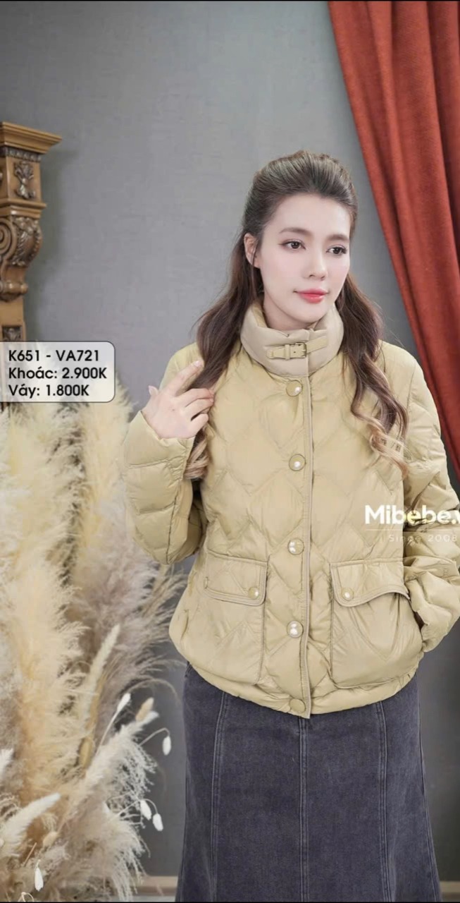 [🆕🇻🇳] Mibebe – Chuyên thời trang nữ nhập trực tiếp từ Hàn Quốc và Hong Kong 👕 Top1Fashion 👗  Chỉ một tone màu, nhà em bù hàng mẫu khoác phao tone NÂU nhã nhặn dành cho các chị iu mặc đi chơi hay đi Châu Âu nhé ạ 
 _____ 
Với chất liệu xịn sò, đường , shares-0✔️ , likes-1❤️️ , date-2025-01-07 16:00:03🇻🇳🇻🇳🇻🇳📰🆕