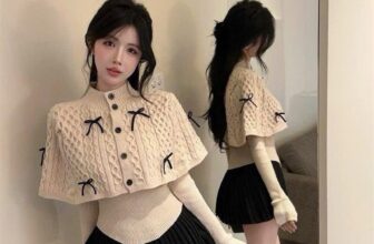 [???] Hà Anh Clothingg  ? Top1Fashion ?  Áo len kèm choàng phối nơ phong cách tiểu thư xinh dã mannn, chất len dày dặn đanh mềmFreesizeP550
, shares-0✔️ , likes-0❤️️ , date-2025-01-03 15:15:29????????