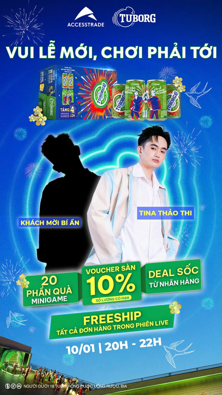 [🤑🇻🇳] ACCESSTRADE là nền tảng Tiếp thị liên kết (Affiliate Marketing) số 1 tại Việt Nam 💲 Top1MMO 🤑 – SẮM BIA TUBORG MỪNG TẾT – SĂN DEAL 10% CÙNG TINA THẢO THI🌟 Đón chào mùa Tết …