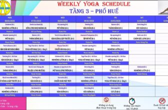 [🆕🇻🇳] Hương Anh Yoga Center 🧘 Top1Yoga 🤸🏻‍♀️  LỊCH TẬP PHỐ HUẾ & CHÙA VUA
Thời gian: 06/01/2025 – 12/01/2025Chúc các hội viên năm 2025 ngập tràn sức khoẻ, niềm vui và hạnh phúc—————– , shares-1✔️ , likes-11❤️️ , date-2025-01-05 14:00:06🇻🇳🇻🇳🇻🇳📰🆕