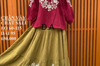 [???] D.A Handmade – Cửa hàng quần áo  ? Top1Fashion ?  NEW ARRIVAL – HÀNG THÊU TAY THÁI
FREESHIP TỪ 2.000.000 TRỞ LÊNToàn bộ hình đều là hình thật do shop chụp, không sao chép dưới mọi hình thức, màu sắc có t , shares-1✔️ , likes-5❤️️ , date-2025-01-07 03:59:45????????