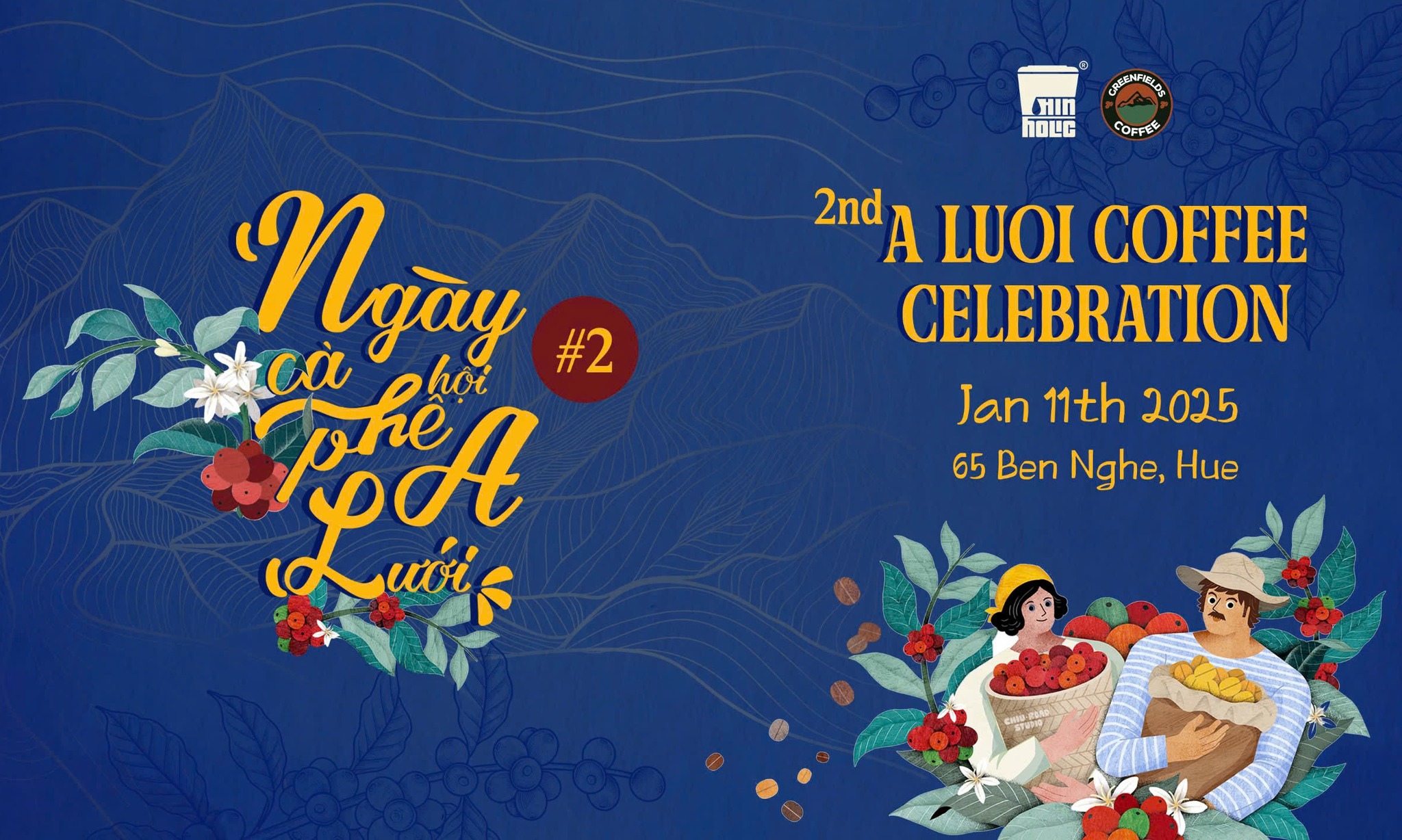 [☕️🇻🇳] Cà phê Đồng Xanh – Greenfields Coffee 🥤 Top1Coffee ☕️ NGÀY HỘI CÀ PHÊ A LƯỚI MÙA 2Greenfields Coffee hân hạnh đồng hành cùng PhinHolic tổ chức Ngày hội Cà phê A Lưới Mùa 2.  Ngày  , shares-5✔️ , likes-15❤️️ , date-2025-01-07 22:47:36🇻🇳🇻🇳🇻🇳📰🆕