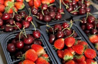 [🆕🇻🇳] Hoa Quả 4Mùa – Cửa hàng rau quả 🍔 Top1Food  🍜 #Cherry mix #DâuTây hôm nay e có 100 set giá tương tác cho khách iiuCherry Úc cứng trái ngọt đậm vị
Dâu hana mộc châu tươi ngọt thơm chua nhẹ kèm muối x , shares-0✔️ , likes-0❤️️ , date-2025-01-07 21:19:53🇻🇳🇻🇳🇻🇳📰🆕