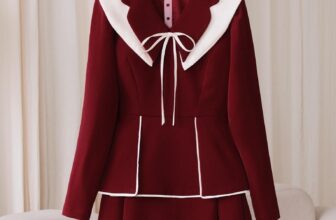 [🆕🇻🇳] The MAGNOLIA 👕 Top1Fashion 👗  | 𝐂𝐄𝐍𝐍𝐀 𝐒𝐄𝐓 |
—————————
Điểm nhấn chính nằm ở thiết kế 2 lớp cổ cách điệu hình cánh bướm, vừa mềm mại, vừa độc đáo. Kết hợp cùng chân váy ngắn xoè xếp ly, , shares-0✔️ , likes-0❤️️ , date-2025-01-10 20:00:56🇻🇳🇻🇳🇻🇳📰🆕