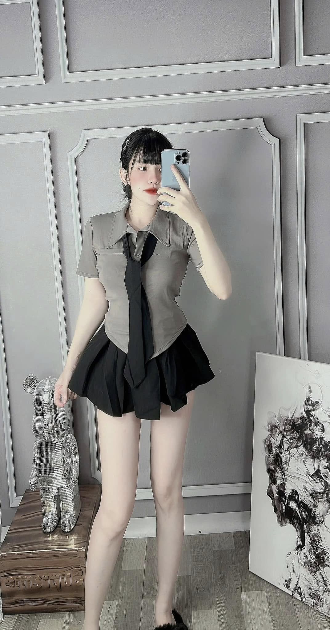 [🆕🇻🇳] Na Shop Sleepwear 👕 Top1Fashion 👗  New Sét sơ mi cv có lót quần kèm vạt xinh
Sẵn Sét 3 món Chỉ 1Xx ạ
, shares-0✔️ , likes-0❤️️ , date-2025-01-07 08:11:35🇻🇳🇻🇳🇻🇳📰🆕