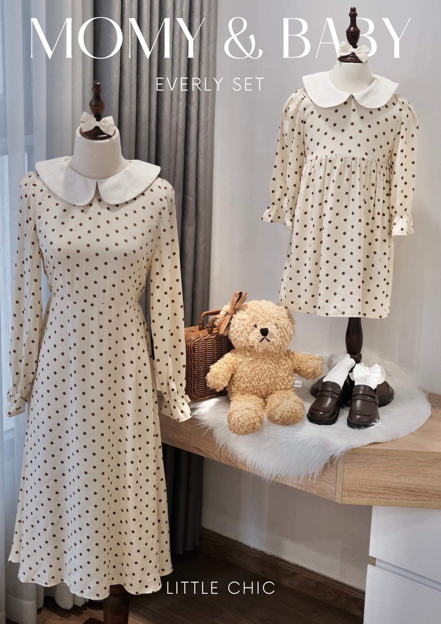 [???]  Little Chic – Đồ trẻ em ?‍?❤️️?⭐️ TẾT ĐẾN DIỆN ĐỒ ĐÔI CÙNG BÉ THÔICác mẹ đừng quên tại Little Chic có rất nhiều đồ đôi cho mẹ và bé nha. Set váy Everly đang được sale với mức giá siêu hờ , shares-0✔️ , likes-7❤️️ , date-2025-01-07 19:11:21????????