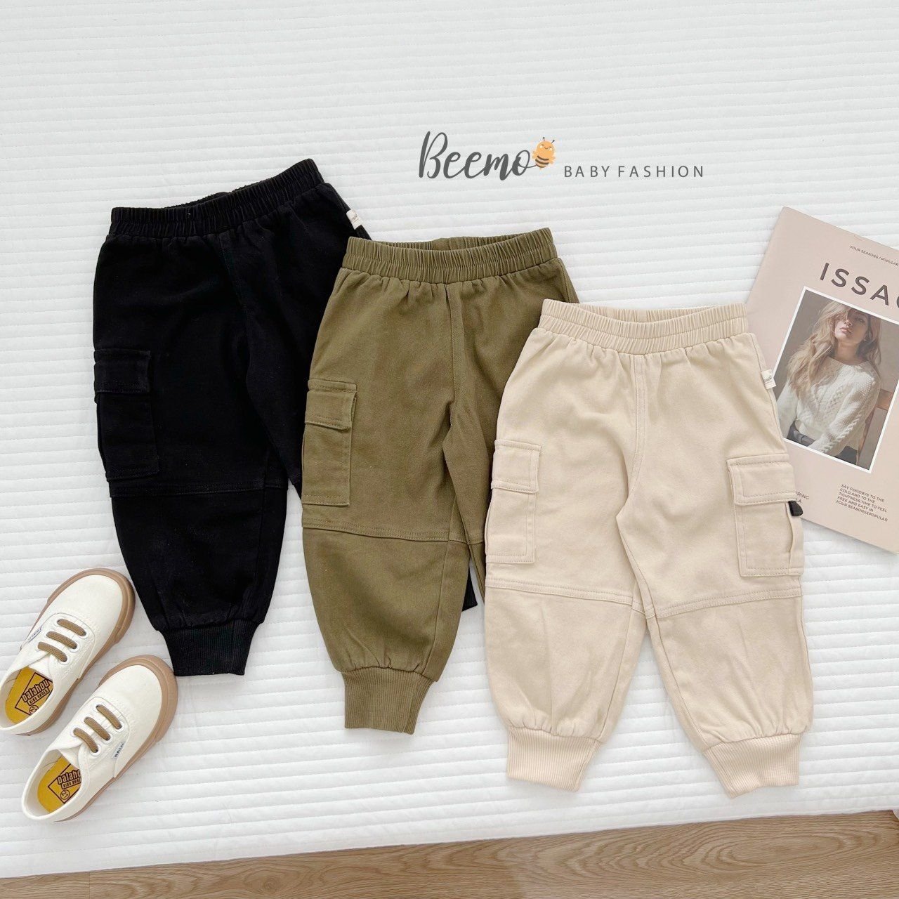 [🆕🇻🇳] À ơi baby – Đồ em bé, Đồ trẻ em 🧑‍🧒❤️️👶⭐️ QUẦN DÀI KAKI BEEMO PHỐI TÚI BO CHUN GẤU
-Quần dài bé trai
-Thành phần vải: 100% Cotton
-Phom quần suông, co giãn thoải mái
-Chất vải mát, công nghệ hiện đ , shares-0✔️ , likes-0❤️️ , date-2025-01-07 19:29:05🇻🇳🇻🇳🇻🇳📰🆕