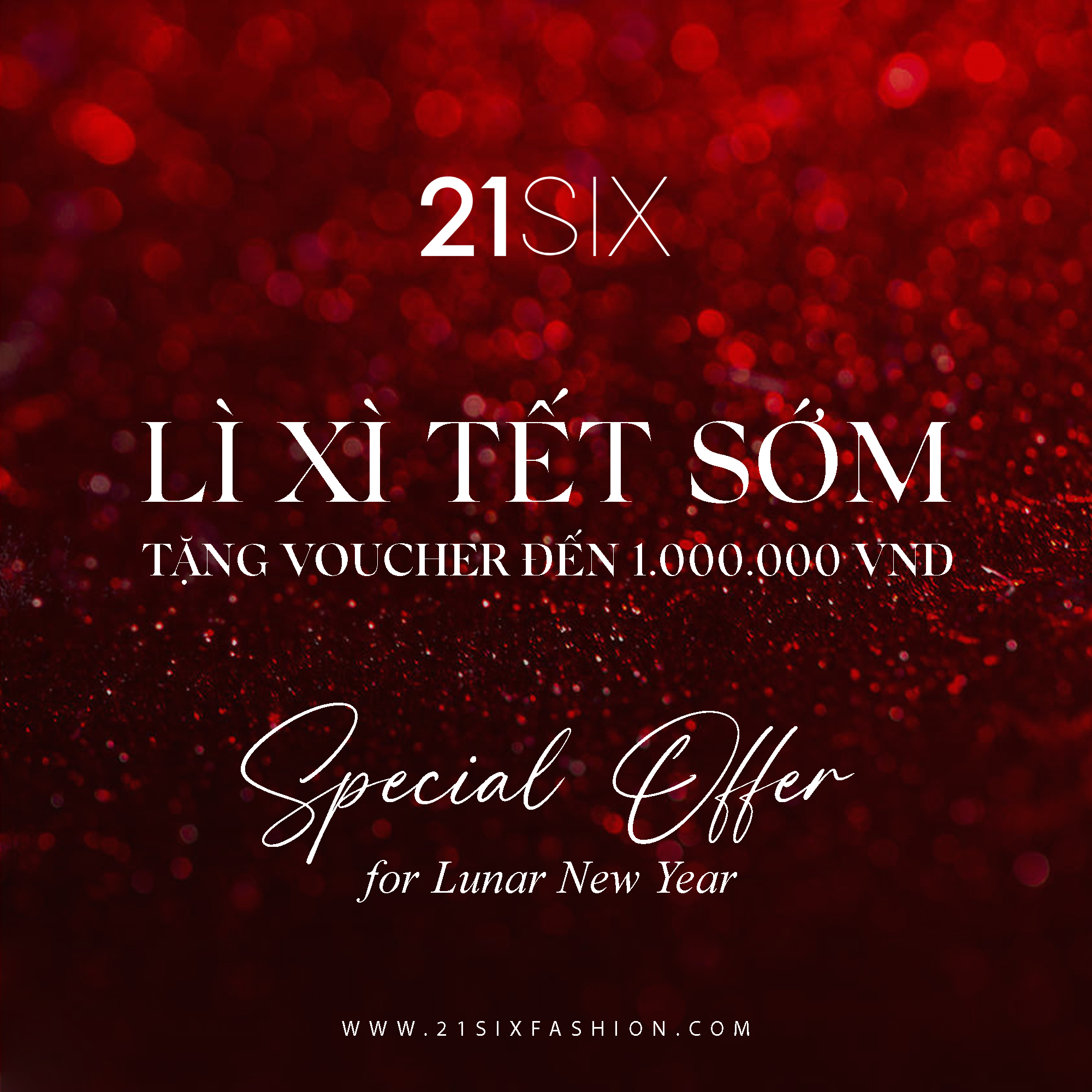 [🆕🇻🇳] 21Six – ME & MY STYLE 👕 Top1Fashion 👗   LÌ XÌ TẾT SỚM ĐẾN 1 TRIỆU ĐỒNG CHO MỌI ĐƠN HÀNGĐể khoảnh khắc ngày Xuân, ngày Tết thêm rộn ràng, tỏa sáng, 21SIX gửi món quà tri ân – 𝐋𝐈̀ 𝐗𝐈̀ 𝐓𝐄̂́𝐓 𝐒𝐎̛ , shares-1✔️ , likes-10❤️️ , date-2025-01-13 16:00:14🇻🇳🇻🇳🇻🇳📰🆕