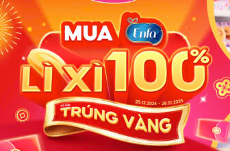 [🆕🇻🇳]  Con Cưng – Mang đến những sản phẩm tốt nhất cho trẻ em Việt Nam 😎❤️️⭐️  SỮA #ENFA: TẶNG QUÀ BAO LA + CƠ HỘI TRÚNG VÀNG MỖI NGÀY
Đơn 800K = 1 lượt mở vàng (đến 14.01) và áp dụng đồng thời loạt khuyến mãi tặng quà hấp dẫn như:
, shares-1✔️ , likes-56❤️️ , date-2025-01-14 17:19:48🇻🇳🇻🇳🇻🇳📰🆕