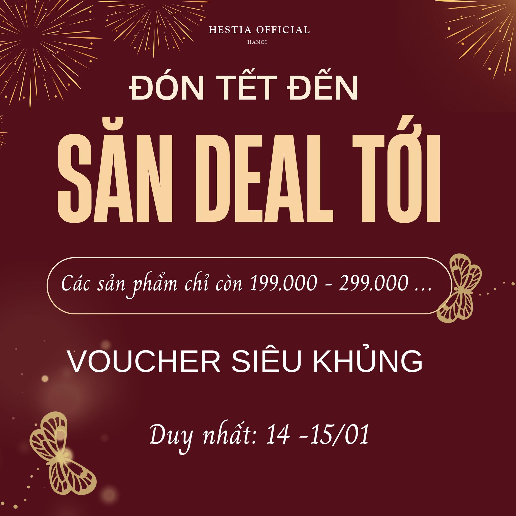 [🆕🇻🇳] H e s T i a 👕 Top1Fashion 👗  ĐÓN TẾT ĐẾN – SĂN DEAL TỚI
Chương trình ưu đãi đặc ‌‌biệt chào Tết Ất TỵTrong không khí rộn ràng của mùa Xuân mới, Hestia gửi đến nàng chương trình ưu đ , shares-0✔️ , likes-11❤️️ , date-2025-01-14 17:06:07🇻🇳🇻🇳🇻🇳📰🆕
