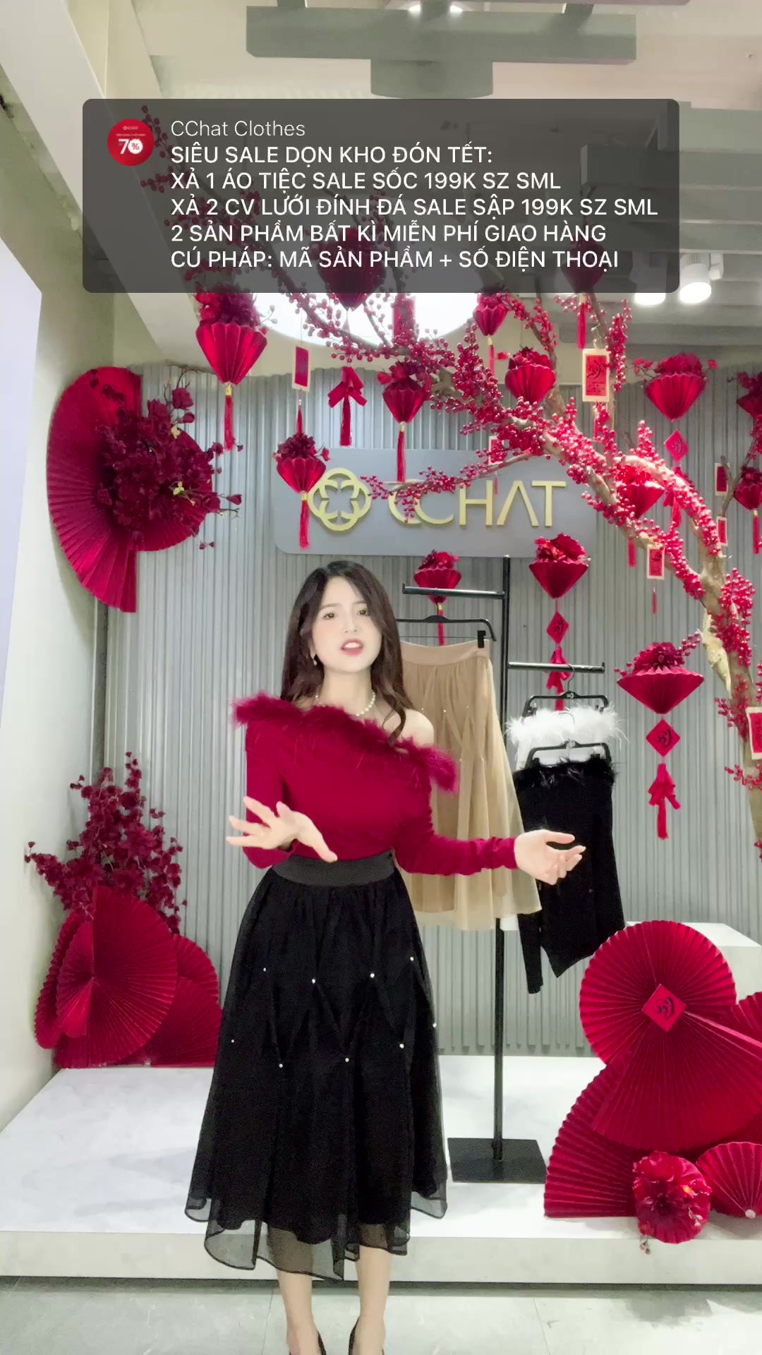 [🆕🇻🇳] CChat Clothes 👕 Top1Fashion 👗  #KHÁNH #NHI XẢ LỖ DỌN KHO ĐÓN TẾT #99K VEST, MĂNG TÔ, VÁY ĐÓN TẾT �
 , shares-0✔️ , likes-775❤️️ , date-2025-01-15 02:20:24🇻🇳🇻🇳🇻🇳📰🆕