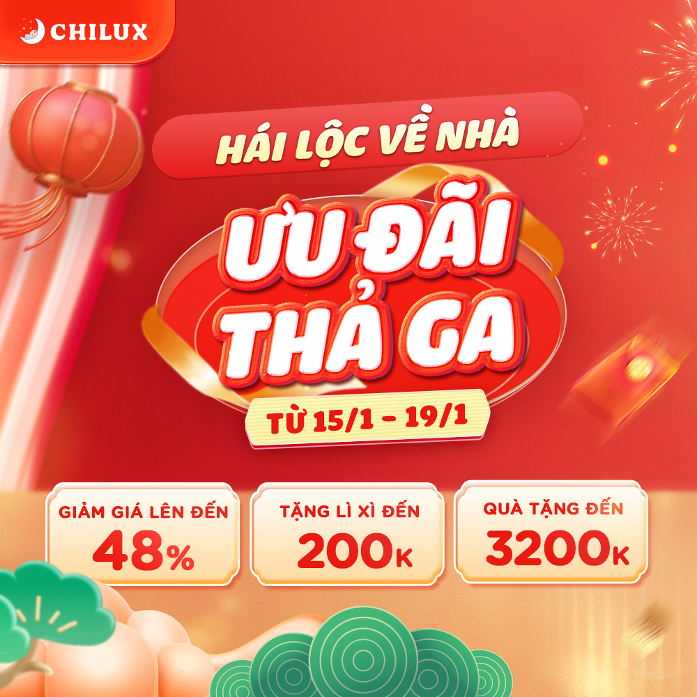 [🆕🇻🇳] Chilux là thương hiệu chuyên sản xuất sản phẩm tiện ích dành cho bé tiên phong tại Singapore 🧑‍🧒❤️️👶⭐️  HÁI LỘC VỀ NHÀ – ƯU ĐÃI THẢ GA 
TẶNG LÌ XÌ LÊN ĐẾN 200K GIẢM KHỦNG LÊN ĐẾN 48%QUÀ TẶNG SIÊU HẤP DẪN trị giá đến 3,2 triệu đồng  FREESHIP

ƯU ĐÃI MỪNG XUÂN , shares-0✔️ , likes-0❤️️ , date-2025-01-15 02:00:14🇻🇳🇻🇳🇻🇳📰🆕