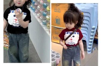 [???]  HTB STORE Chuyên Thời Trang Trẻ Em  ?‍?❤️️?⭐️ set jean dài gồm quần jean dài kèm áo ngắn tay 10-35kg  #235k
, shares-0✔️ , likes-0❤️️ , date-2025-01-13 04:53:17????????