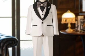 [🆕🇻🇳]  MMKID aims to bring kids the most high fashionable and high quality party design 🧑‍🧒❤️️👶⭐️ Bộ Vest cho bé trai với thiết kế sang trọng, với tone trắng chủ đạo và các điểm nhấn tone đen tinh tế, chắc chắn thiết kế sẽ là sự lựa chọn tuyệt vời cho b , shares-0✔️ , likes-0❤️️ , date-2025-01-14 11:23:43🇻🇳🇻🇳🇻🇳📰🆕