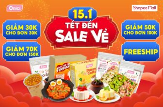 [🆕🇻🇳] Bếp Của Mẹ Onici.vn – Thực phẩm & Đồ uống 🍔 Top1Food  🍜  ƯU ĐÃI CỰC HOT TỪ BẾP CỦA MẸ ONICI – DUY NHẤT NGÀY 15/01Chào năm mới, Bếp của mẹ Onici mang đến loạt voucher Shopee siêu hời để bạn thỏa sức mua sắm:
, shares-0✔️ , likes-1❤️️ , date-2025-01-15 00:12:22🇻🇳🇻🇳🇻🇳📰🆕