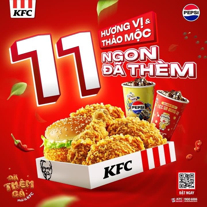 [🍗🇻🇳] KFC Vietnam 🍔Top1Food 🍗 – 11 Hương Vị & Thảo MộcNGON ĐÃ THÈMGà giòn KFC sao mà khiến homies ăn r …