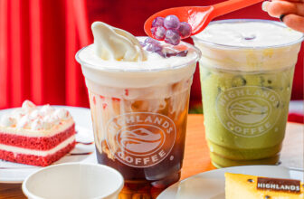 [☕️🇻🇳] Highlands Coffee – THƯƠNG HIỆU BẮT NGUỒN TỪ CÀ PHÊ VIỆT NAM 🥤 Top1Coffee ☕️  , shares-4✔️ , likes-388❤️️ , date-2025-01-15 20:55:09🇻🇳🇻🇳🇻🇳📰🆕