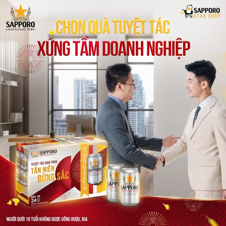[🥂🇻🇳] Sapporo Vietnam 🍹 Top1Drink 🍻 – CHỌN QUÀ TUYỆT TÁC – XỨNG TẦM DOANH NGHIỆP🧧 Quà Tết doanh nghiệp không ch …