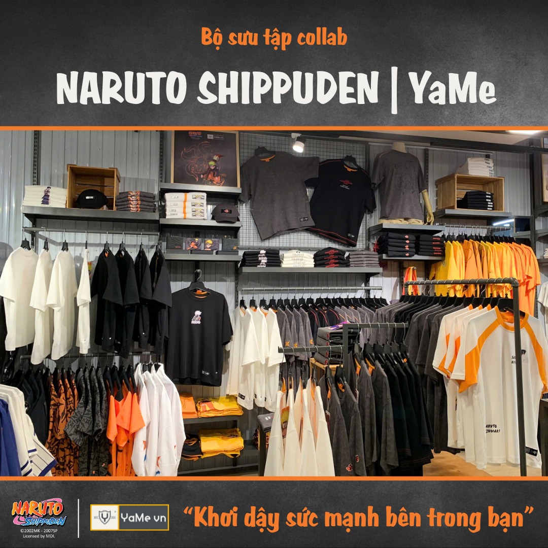 [🆕🇻🇳] YaMe Shop – You Are My Everything 👕 Top1Fashion 👗   BST collab NARUTO SHIPPUDEN | YaMe đã chính thức phủ sóng
Giờ đây, bạn có thể sở hữu ngay những siêu phẩm trong bộ sưu tập tại tất cả các cửa hàng YaMe tr , shares-2✔️ , likes-196❤️️ , date-2025-01-15 18:00:07🇻🇳🇻🇳🇻🇳📰🆕