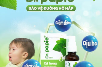 [???] Bé ơiii – Siêu thị Mẹ và Bé  ?‍?❤️️?⭐️  Công dụng chính của xịt họng Dr. Papie: Giảm triệu chứng viêm đường hô hấp kèm ho:
Giúp long đờm, giảm nghẹt thở.
Làm dịu cơn ho, giảm đau rát họng và đ , shares-1✔️ , likes-1❤️️ , date-2025-01-18 02:24:36????????