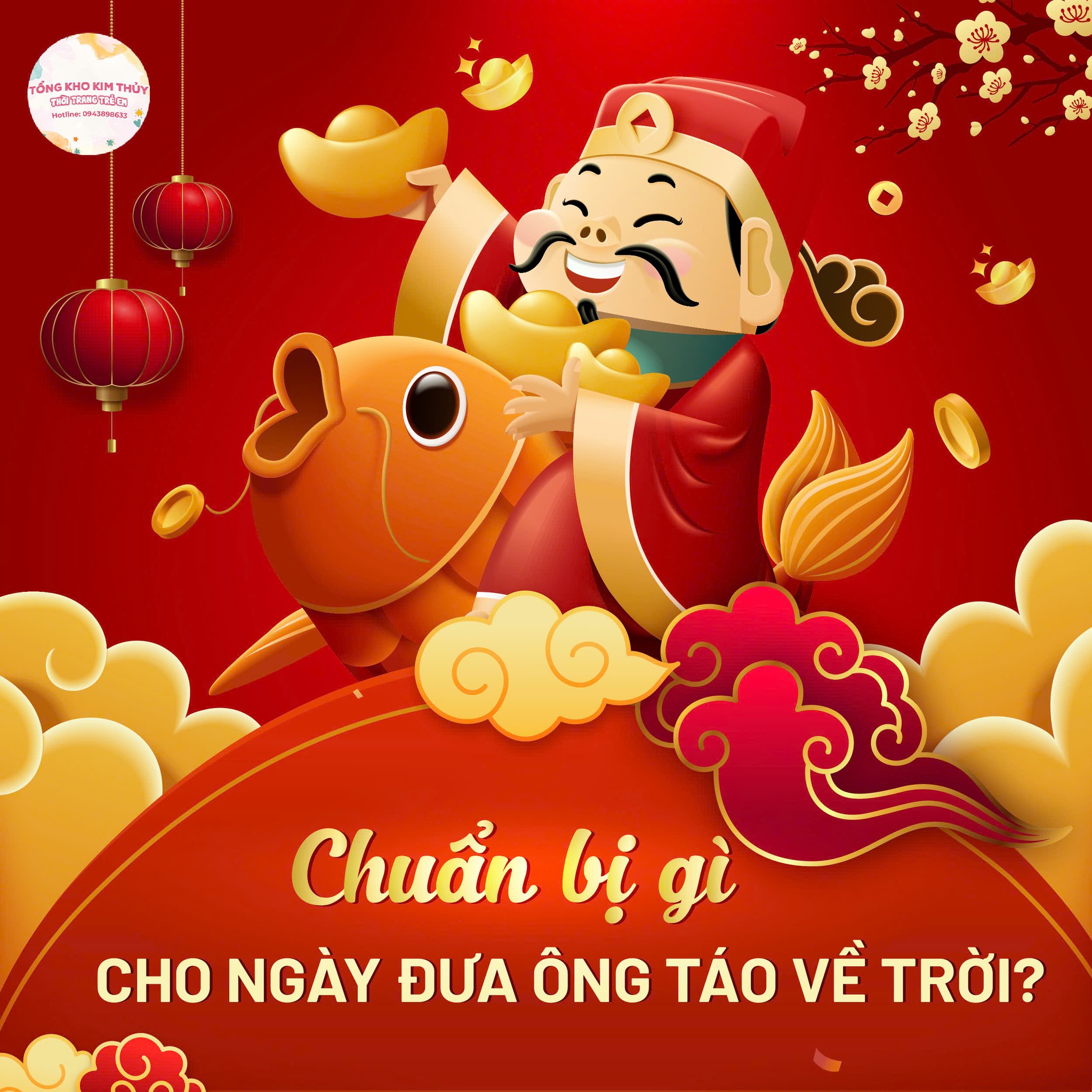 [🆕🇻🇳]  Tổng Kho Kim Thuỷ – Tổng Kho Kim Thuỷ chuyên bán buôn quần áo trẻ em, mẫu mã phong phú, chất lượng 🧑‍🧒❤️️👶⭐️  CẦN CHUẨN BỊ GÌ CHO NGÀY ĐƯA ÔNG TÁO VỀ TRỜI?
Ngày 23 tháng Chạp hàng năm là dịp ông Táo về trời để báo cáo những việc trong gia đình với Ngọc Hoàng. Đây , shares-25✔️ , likes-3❤️️ , date-2025-01-23 00:15:01🇻🇳🇻🇳🇻🇳📰🆕
