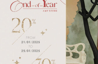 [🆕🇻🇳] Amy Store – nhãn hiệu thời trang thiết kế cao cấp, trẻ trung, hiện đại, nữ tính và thanh lịch 👕 Top1Fashion 👗   𝗘𝗡𝗗 𝗢𝗙 𝗬𝗘𝗔𝗥 | 𝗔𝗠𝗬 𝗦𝗔𝗟𝗘 𝟮𝟬 – 𝟳𝟬% 𝗢𝗙𝗙
𝟮𝟭.𝟬𝟭 – 𝟮𝟱.𝟬𝟭
Chương trình SALE mà các Nàng mong chờ nhất đã chính thức đổ bộ tại Amy Sto , shares-35✔️ , likes-674❤️️ , date-2025-01-21 16:01:01🇻🇳🇻🇳🇻🇳📰🆕