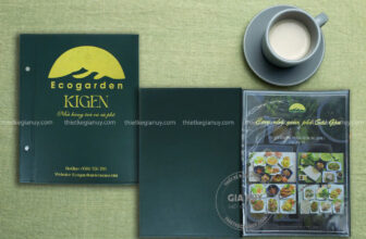 [🆕🇻🇳] In ấn GIA HUY – chuyên thiết kế & in ấn các ấn phẩm chuyên nghiệp  🎨 Top1Designs ✨  MENU NHÀ HÀNG ECOGARDEN
Chất liệu da simili
Thông tin trên bìa được ép nhũ kim
Ruột lá nhựa bảo vệ tờ menu bên trong
Quy cách đóng gáy ốc ngoàiGia Huy ch , shares-0✔️ , likes-0❤️️ , date-2025-01-18 18:06:21🇻🇳🇻🇳🇻🇳📰🆕