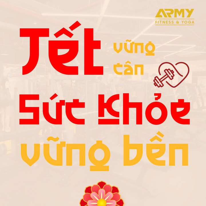 [🚴‍♂️🇻🇳] Army Fitness & Yoga – Trung tâm thể dục thể thao cao cấp 🧘‍♀️ Top1Fitness 💪 – 💪Tết vững cân, sức khỏe vững bền

Còn gì tuyệt vời hơn khi được đón n …